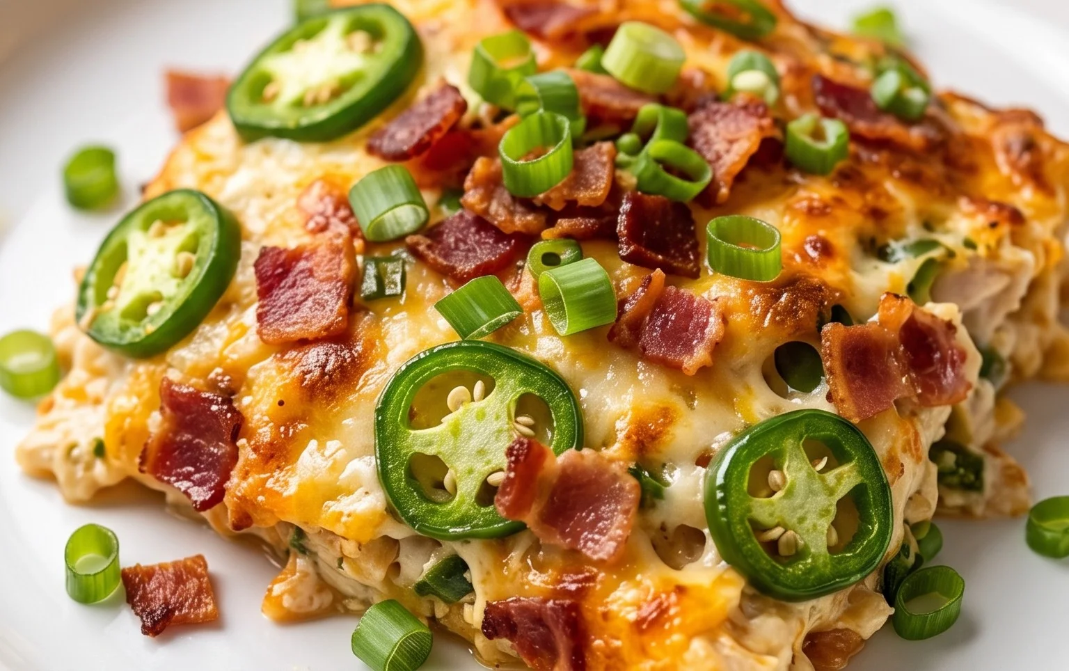 Jalapeno Popper Chicken Casserole Recipe