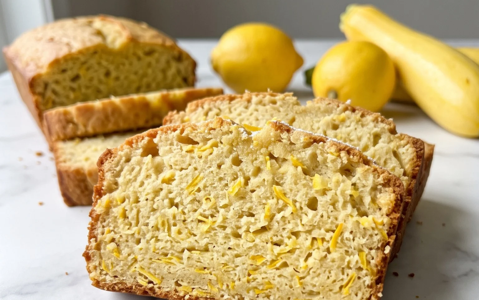 Lemon Yellow Squash Bread