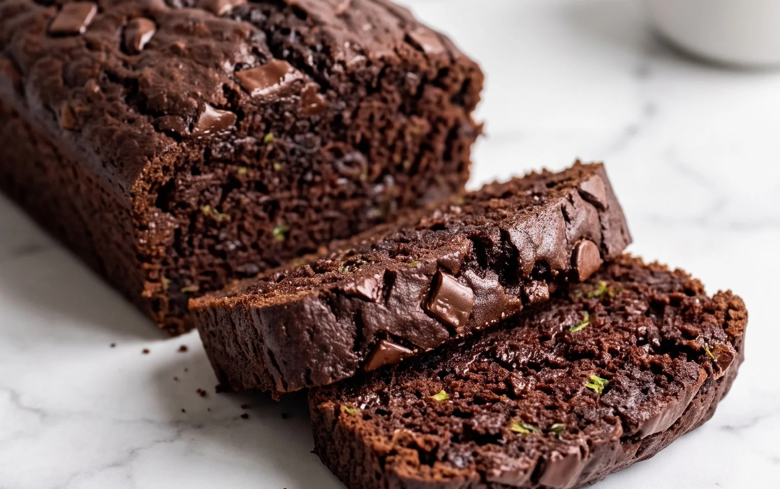 Triple Chocolate Zucchini Bread