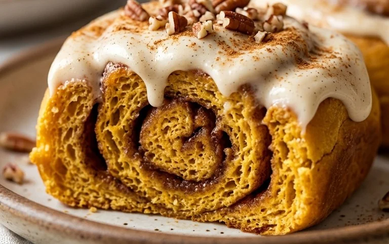 Pumpkin Cinnamon Rolls