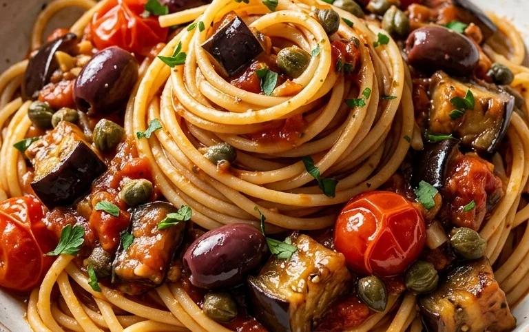 EGGPLANT PUTTANESCA
