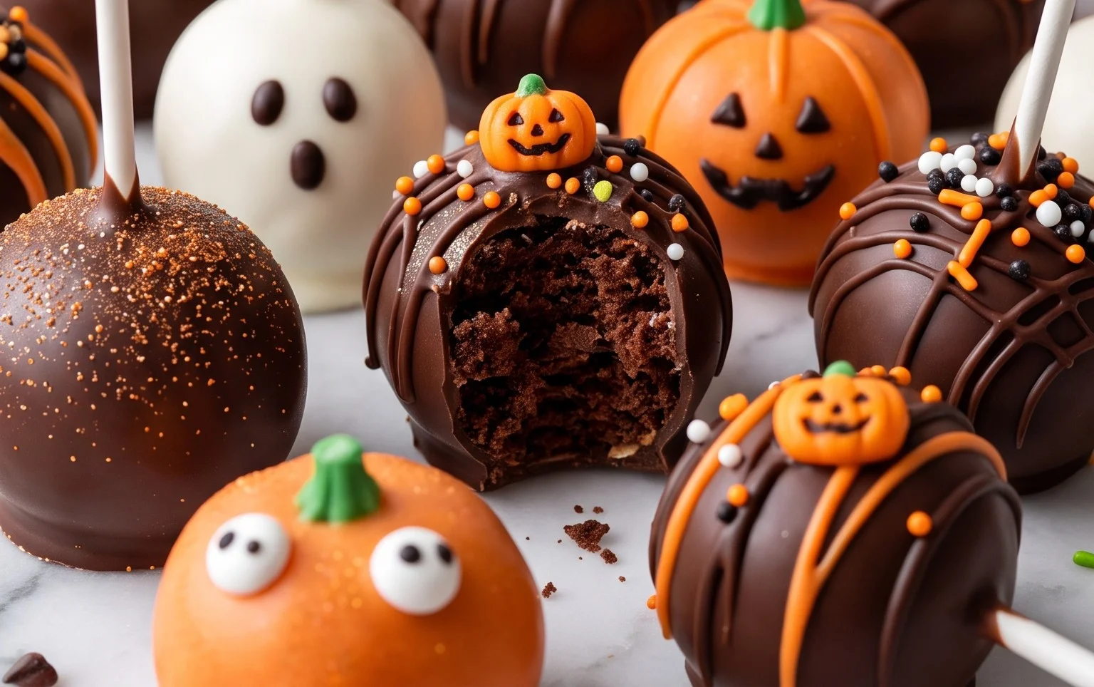 Halloween Cake Pops