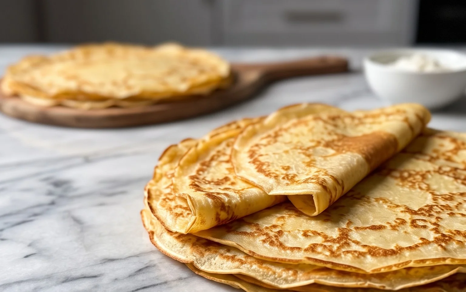 Pâte à crêpes parfaite de Pierre Hermé